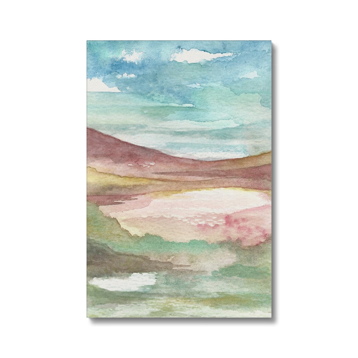 From a Distance - Eco Canvas