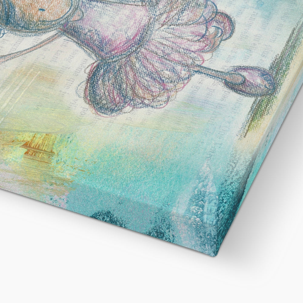 Sparkle in pink - Eco Canvas