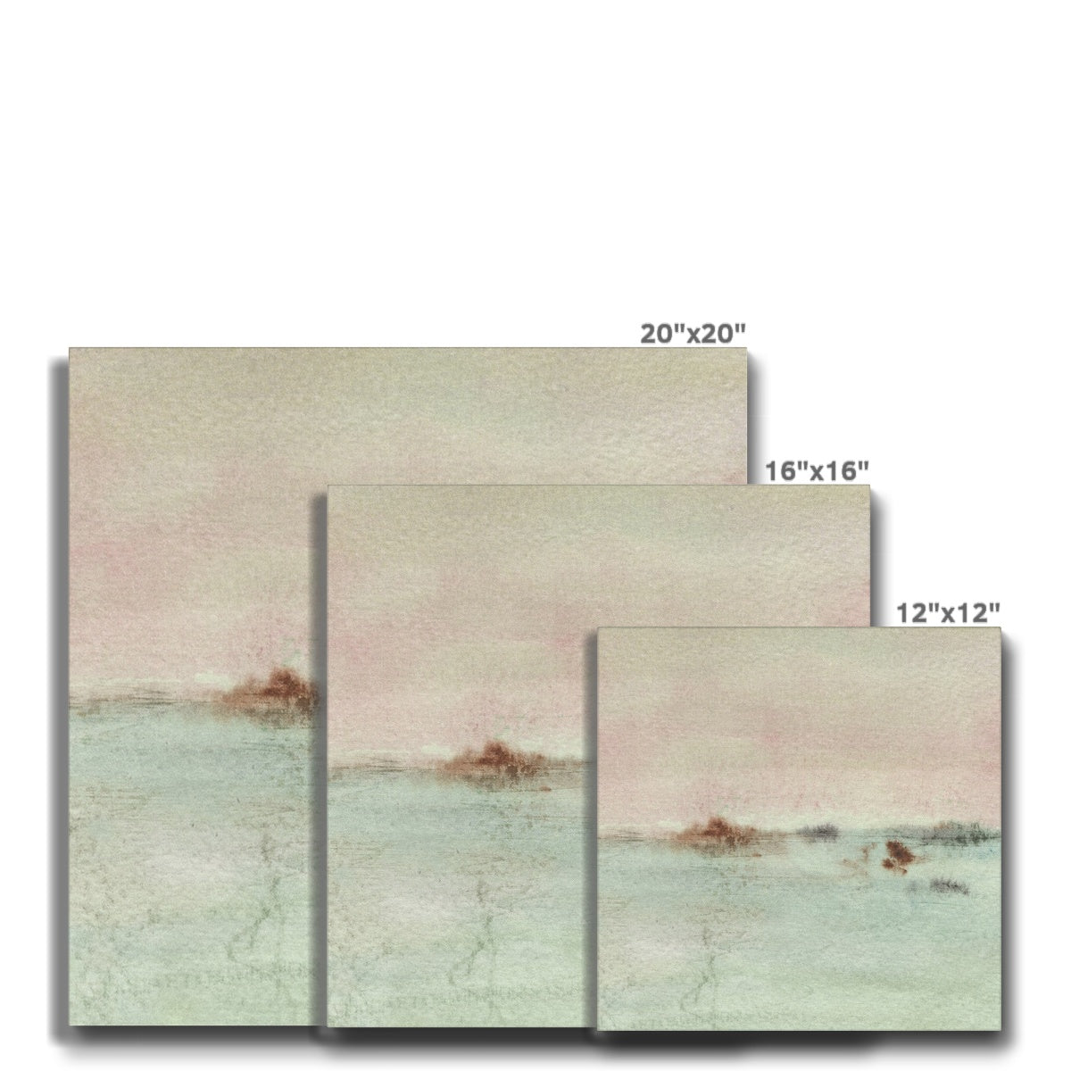 Misty Horizon Eco Canvas