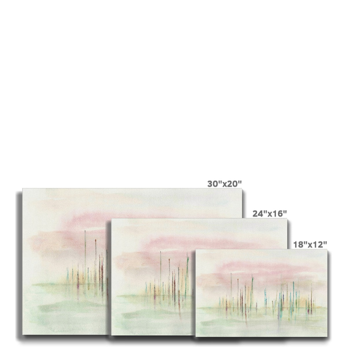 Tranquil echoes - Eco Canvas