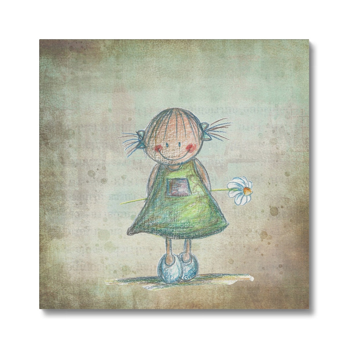 Flower girl - Eco Canvas