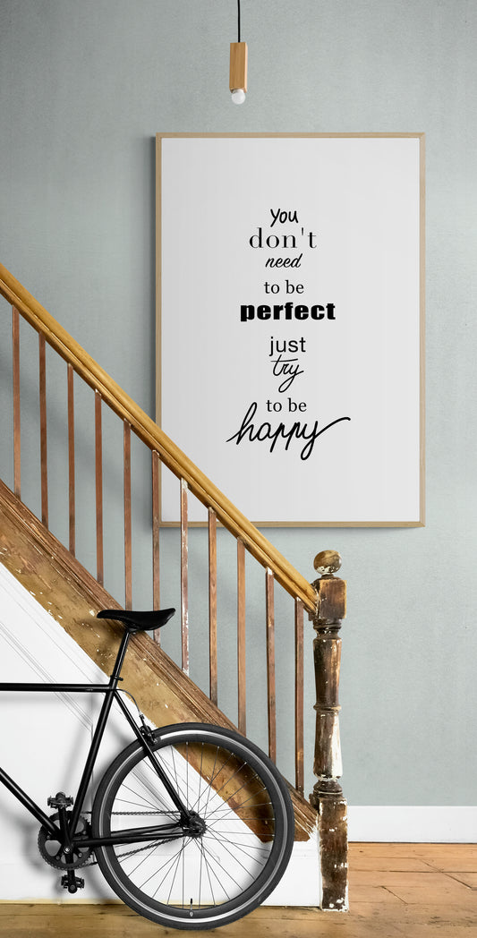 You don't need to be perfect... Canvas