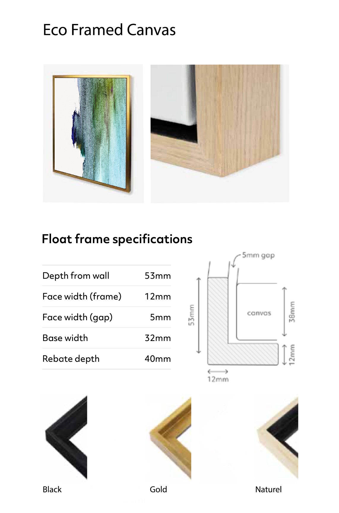 Thoughtscapes - Eco Canvas