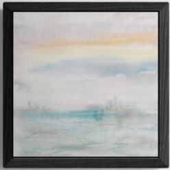 V Evening Sky (groter) bis Canvas