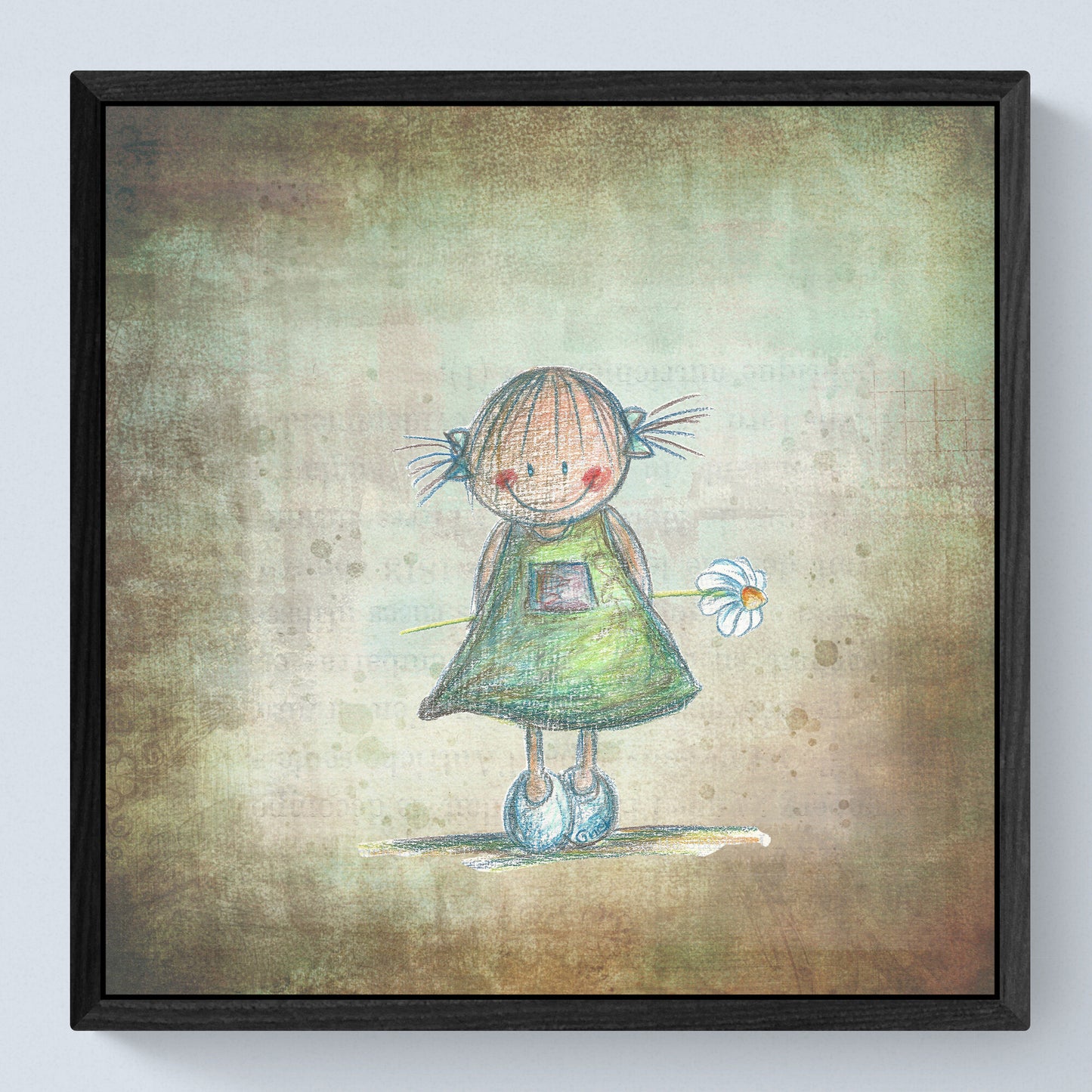 Flower girl - Eco Canvas