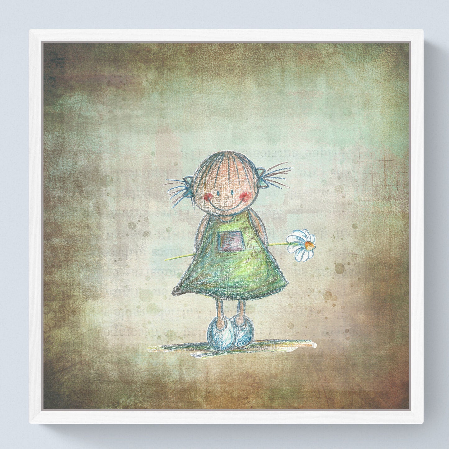 Flower girl - Eco Canvas