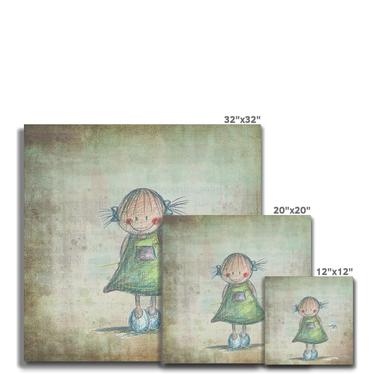 Flower girl - Eco Canvas