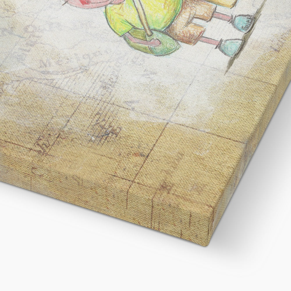 Little traveller - Eco Canvas
