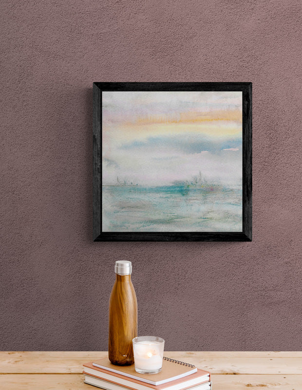 V Evening Sky (groter) bis Canvas