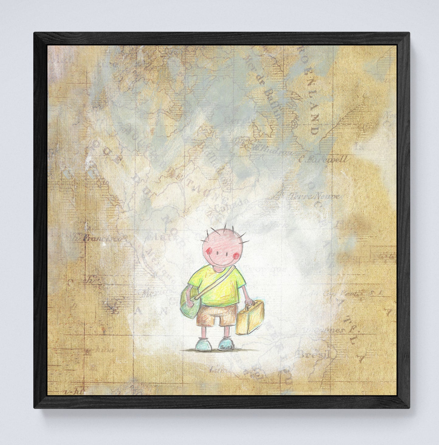 Little traveller - Eco Canvas