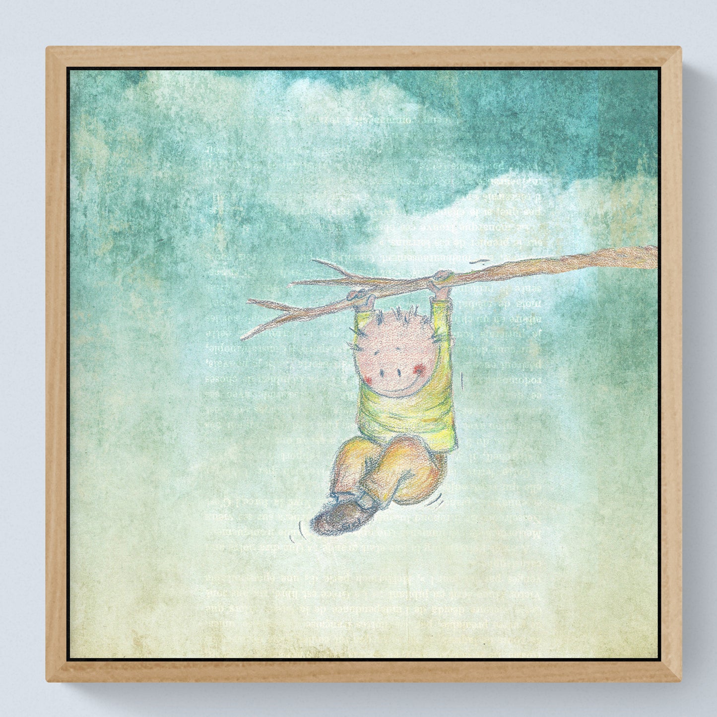 Where the branch holds me - Eco Canvas