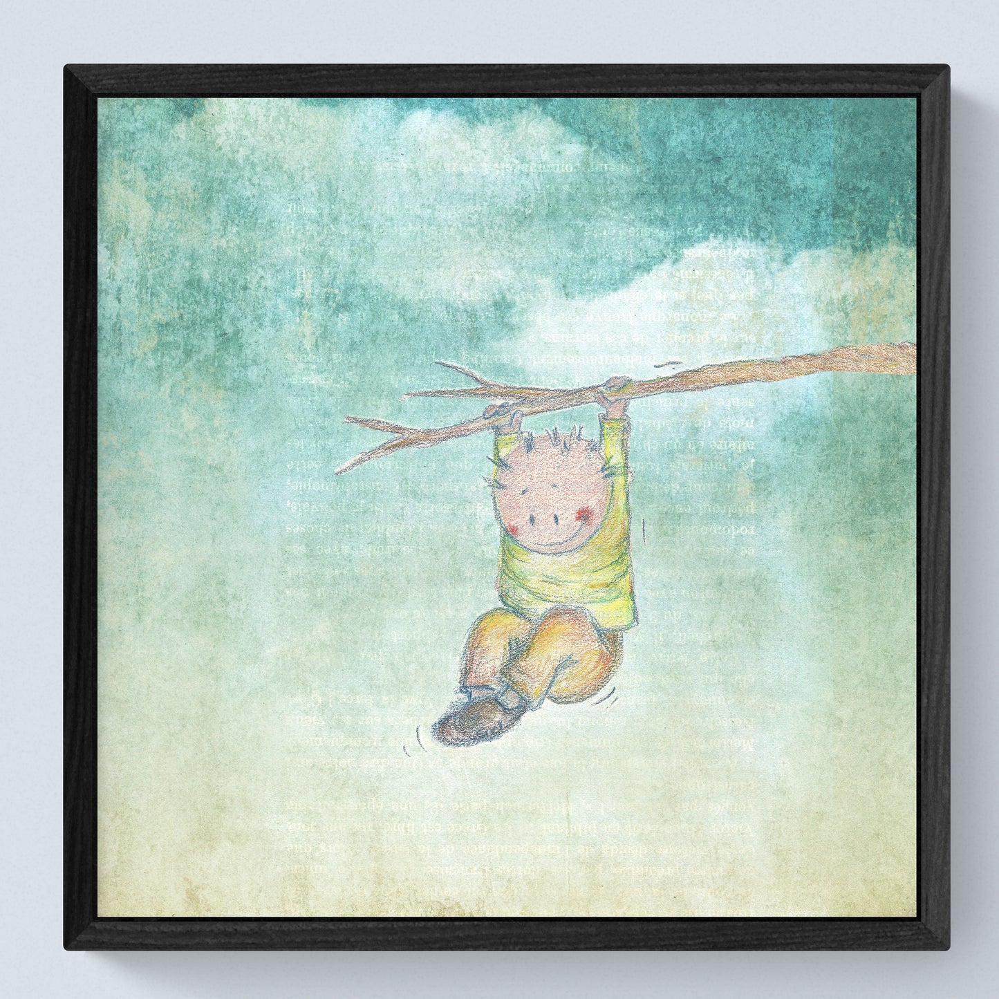 Where the branch holds me - Eco Canvas