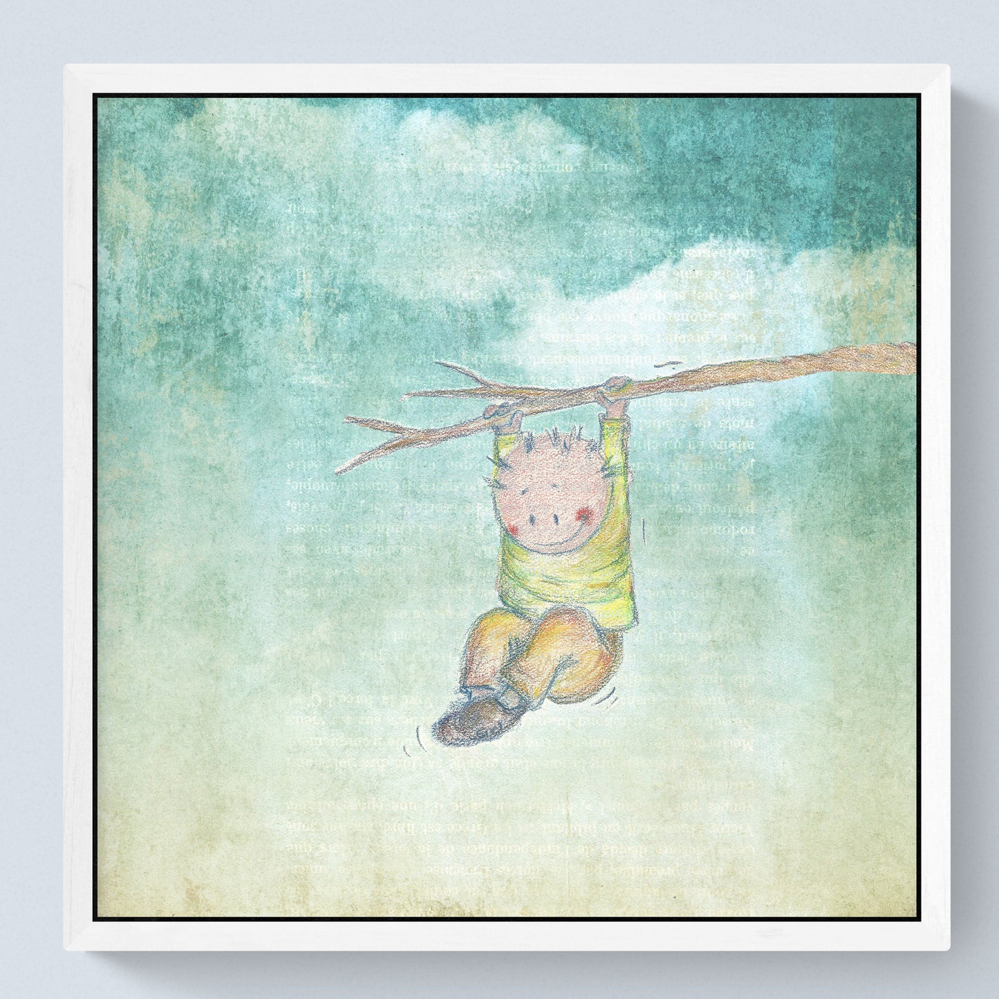 Where the branch holds me - Eco Canvas