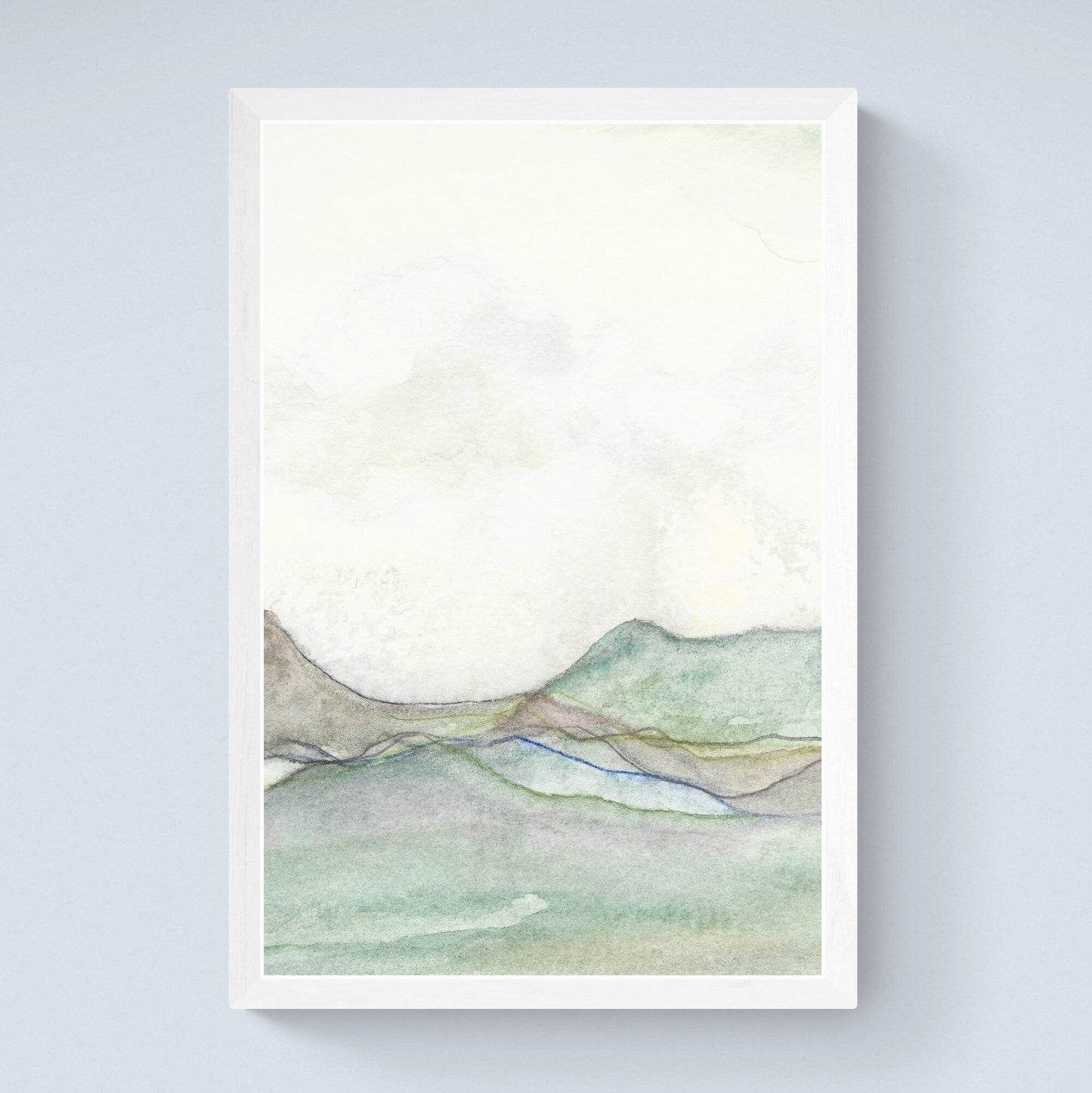 The air between - work B - Eco Canvas