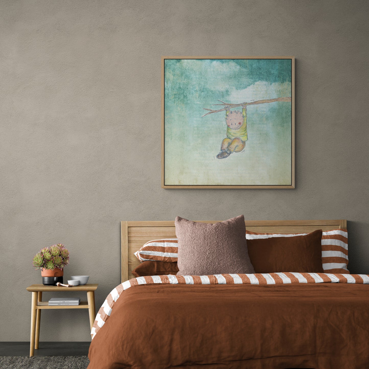 Where the branch holds me - Eco Canvas