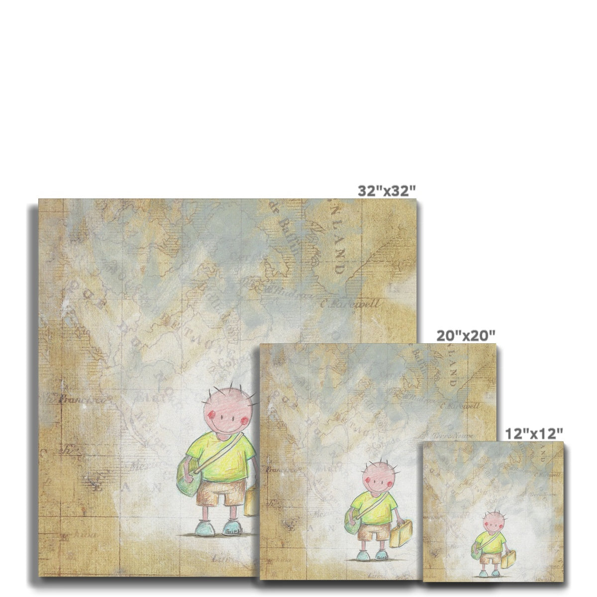 Little traveller - Eco Canvas