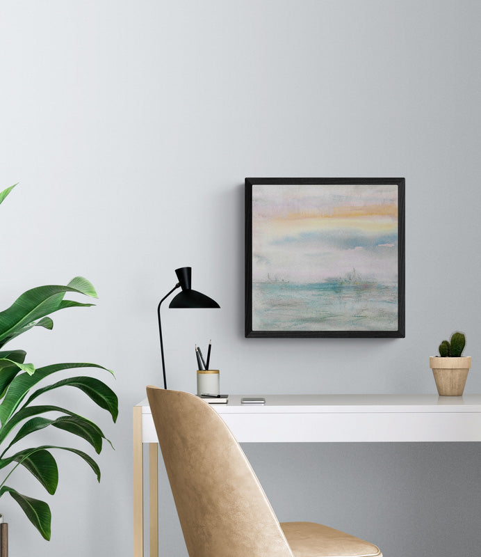 V Evening Sky (groter) bis Canvas