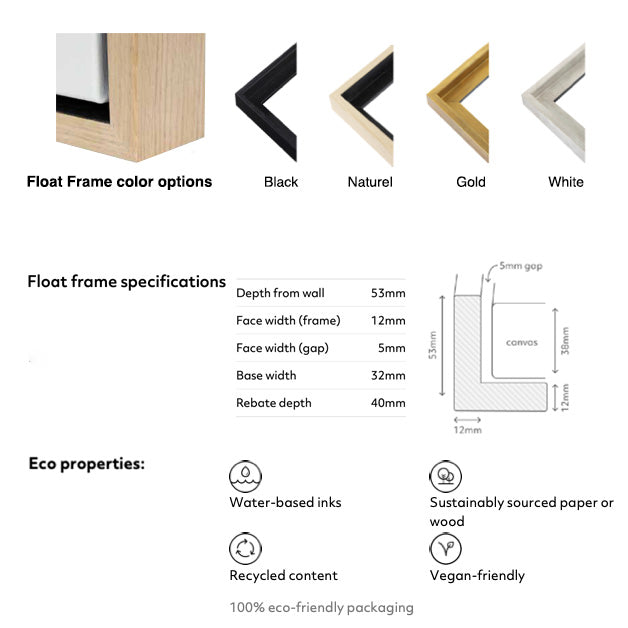 Silent journey - Eco Canvas