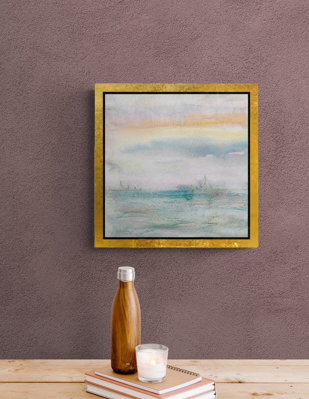 V Evening Sky (groter) bis Canvas