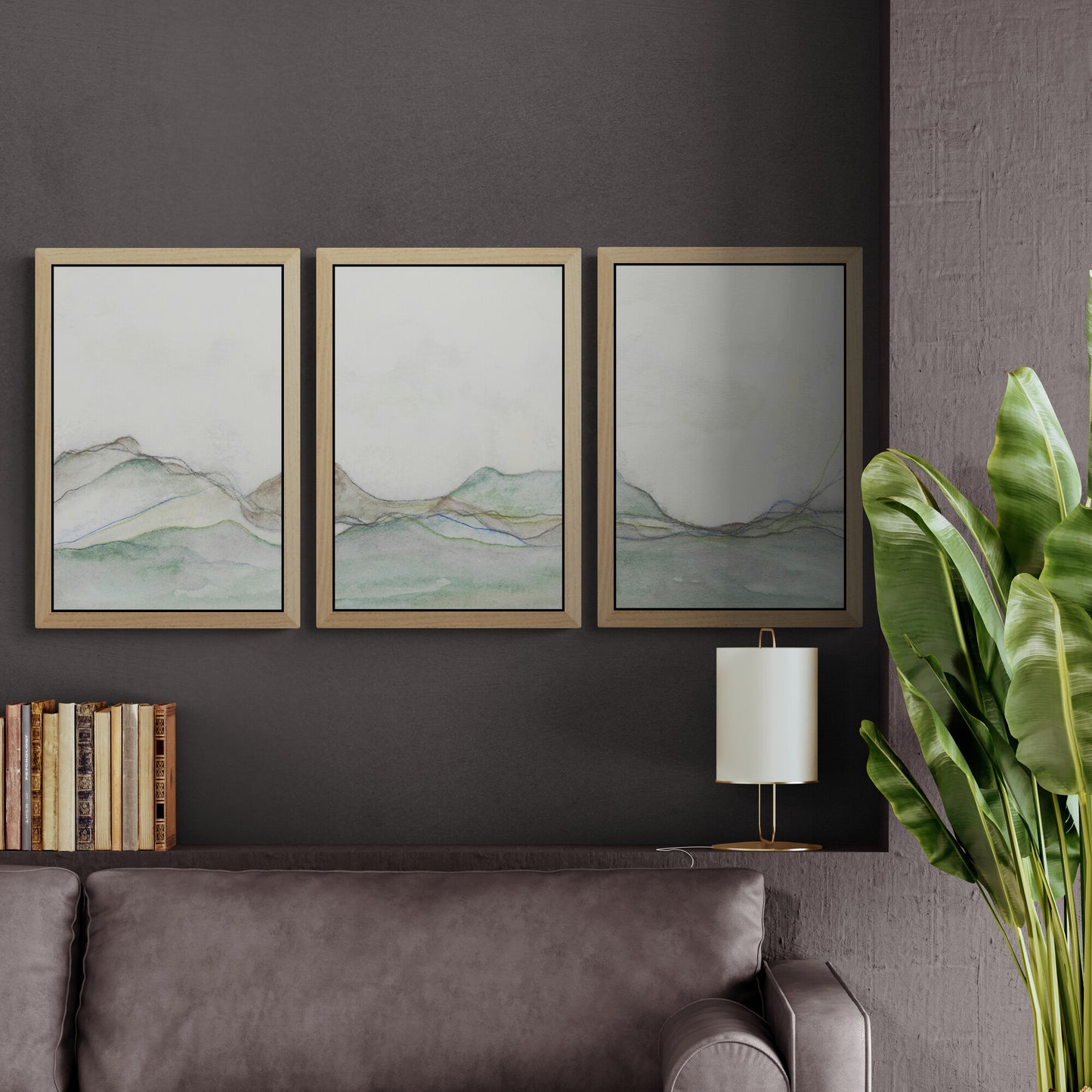 The air between - work B - Eco Canvas