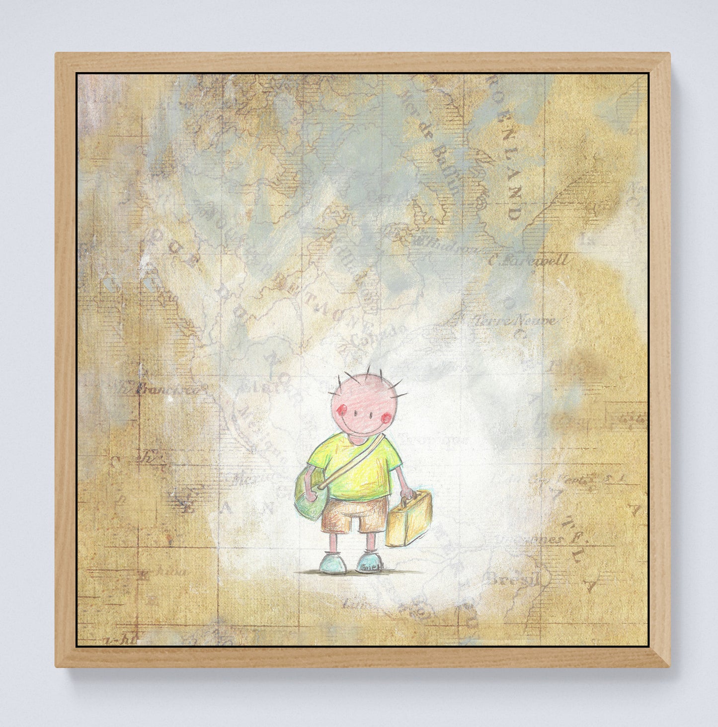 Little traveller - Eco Canvas