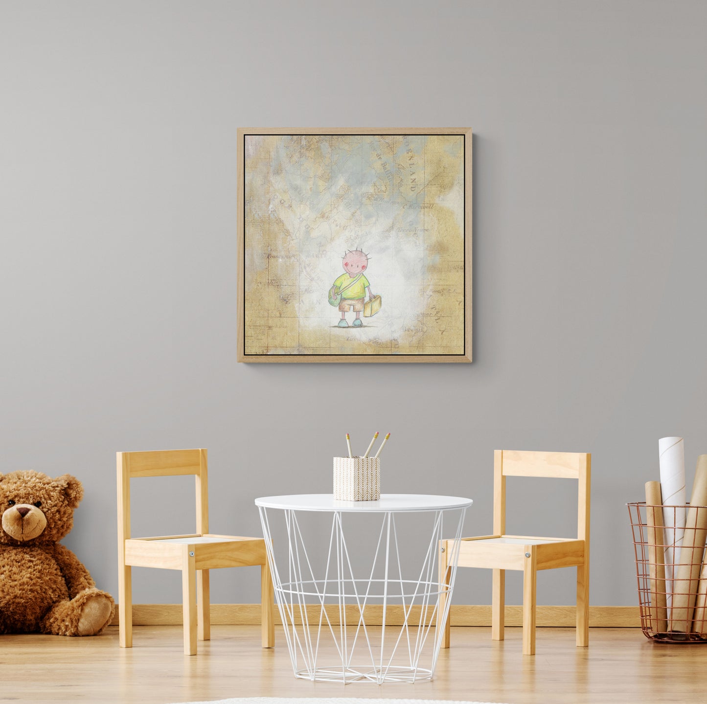 Little traveller - Eco Canvas