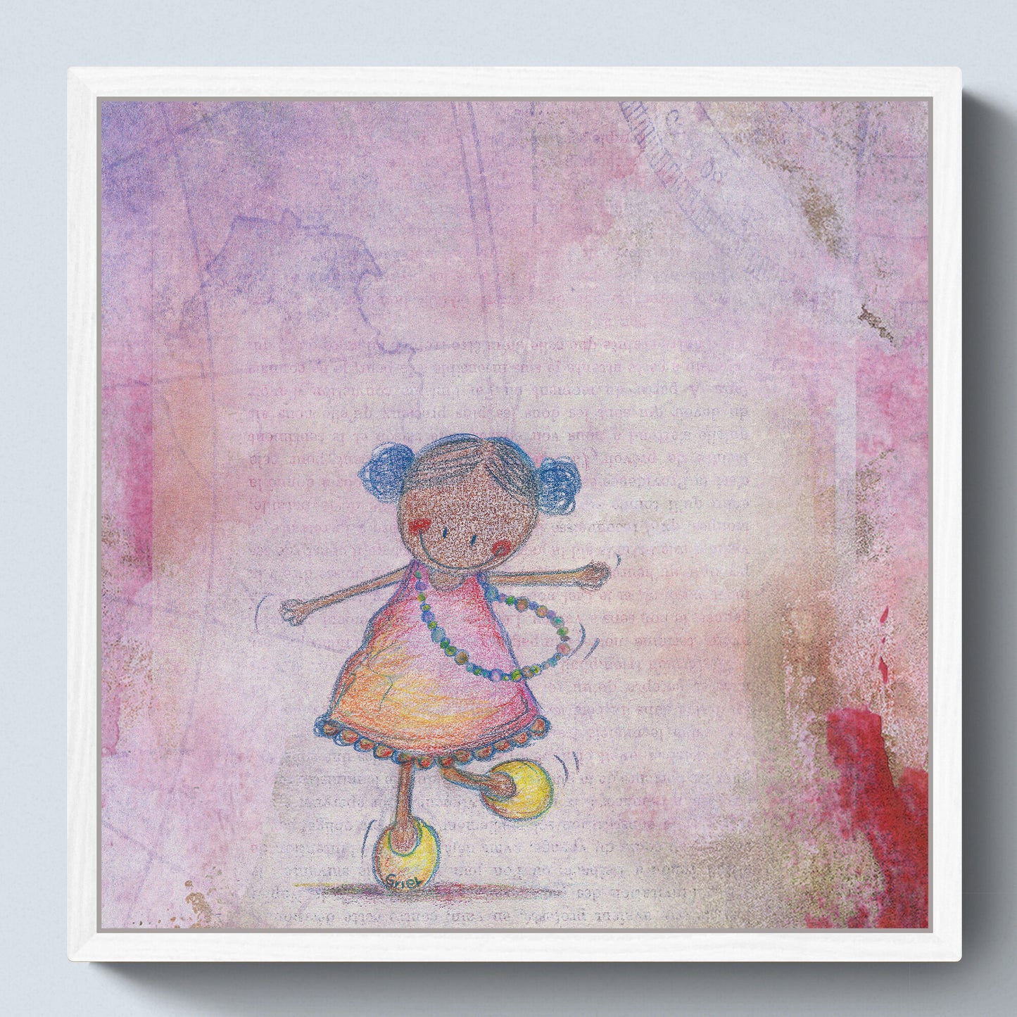 Pink cloud dance