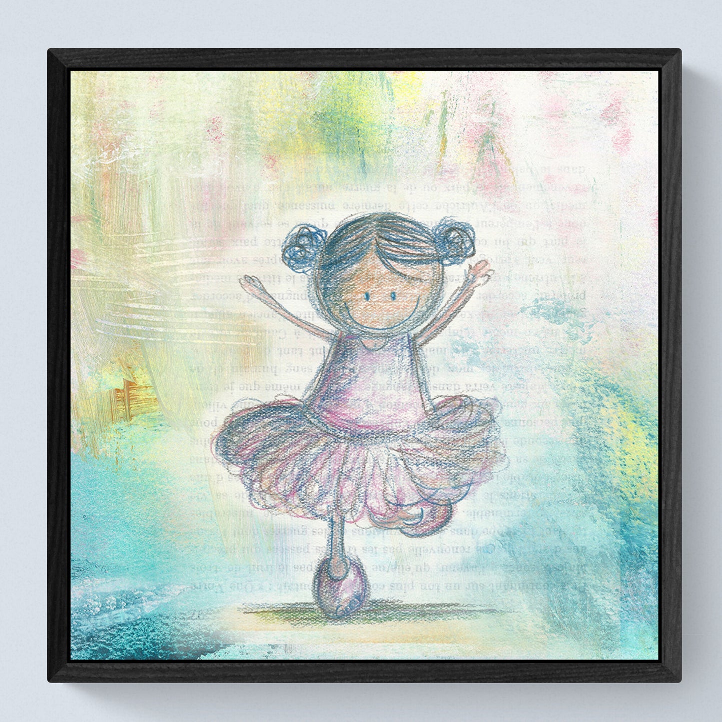 Sparkle in pink - Eco Canvas