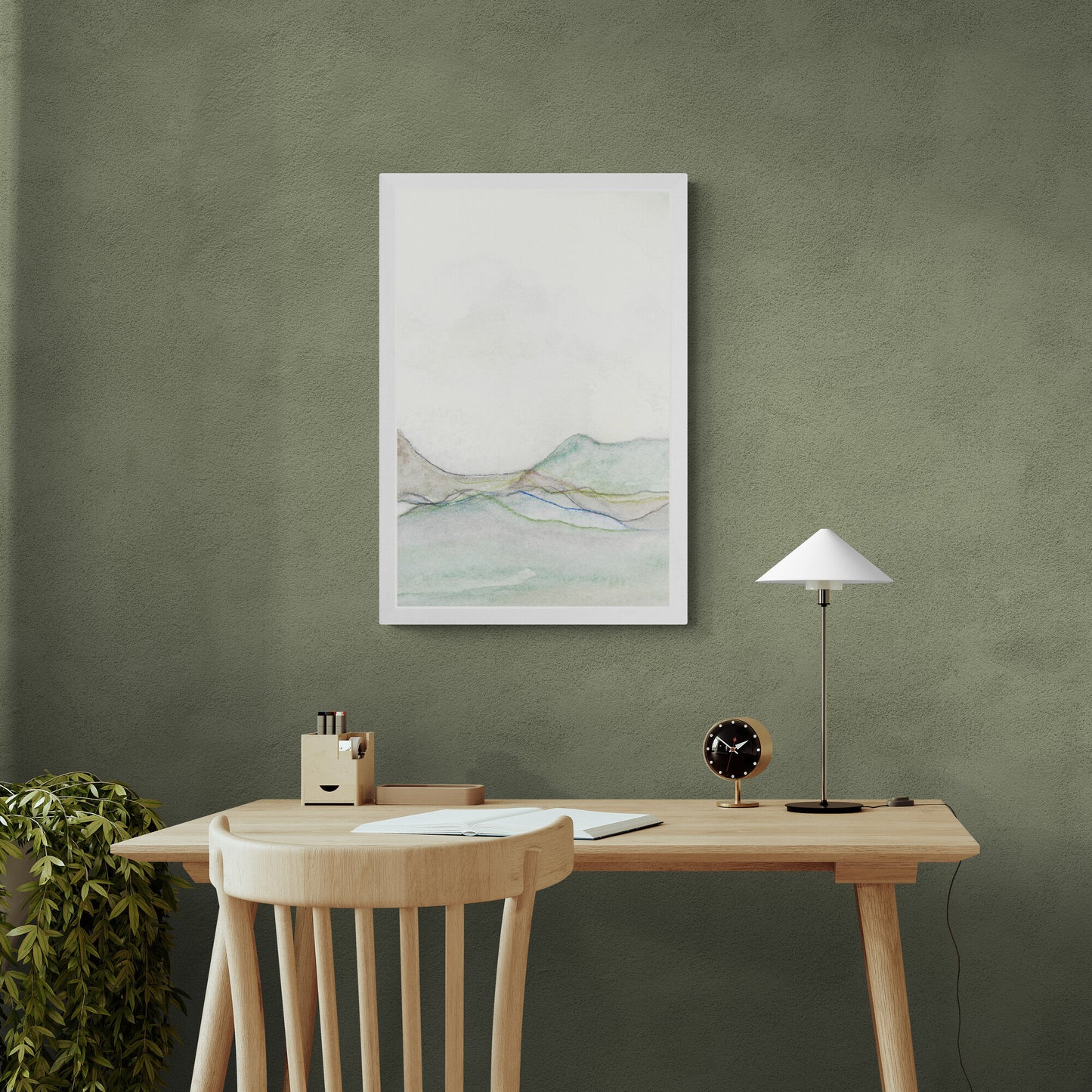 The air between - work B - Eco Canvas