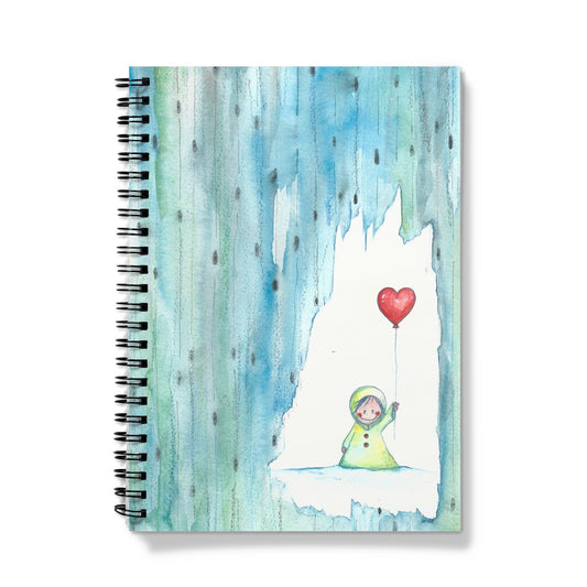 Notebook: Balloon full of love