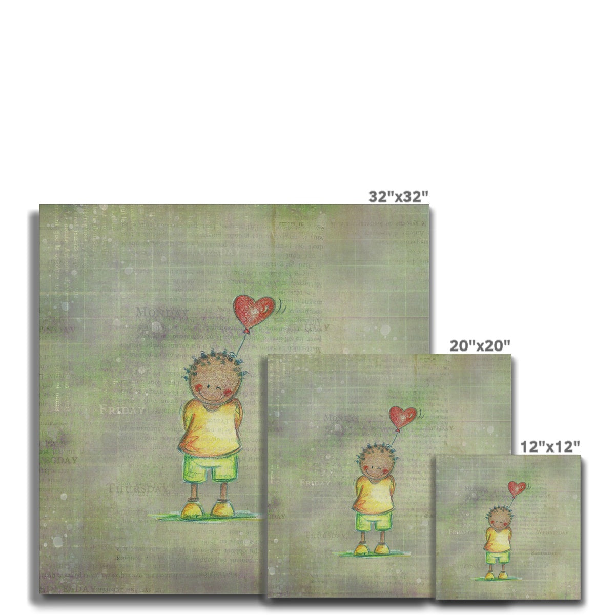 Kindness - Eco Framed Canvas