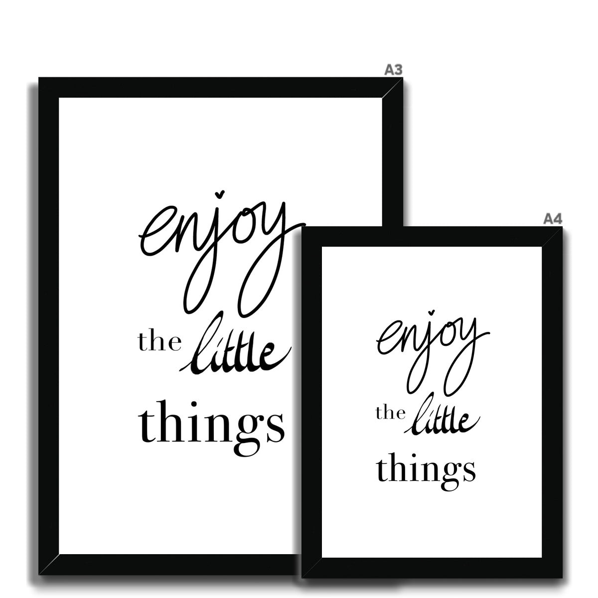 Enjoy the little things