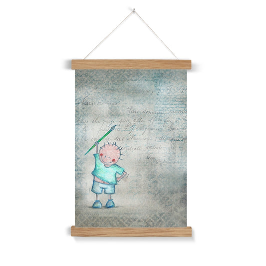 P.S. Fine Art Print with Hanger