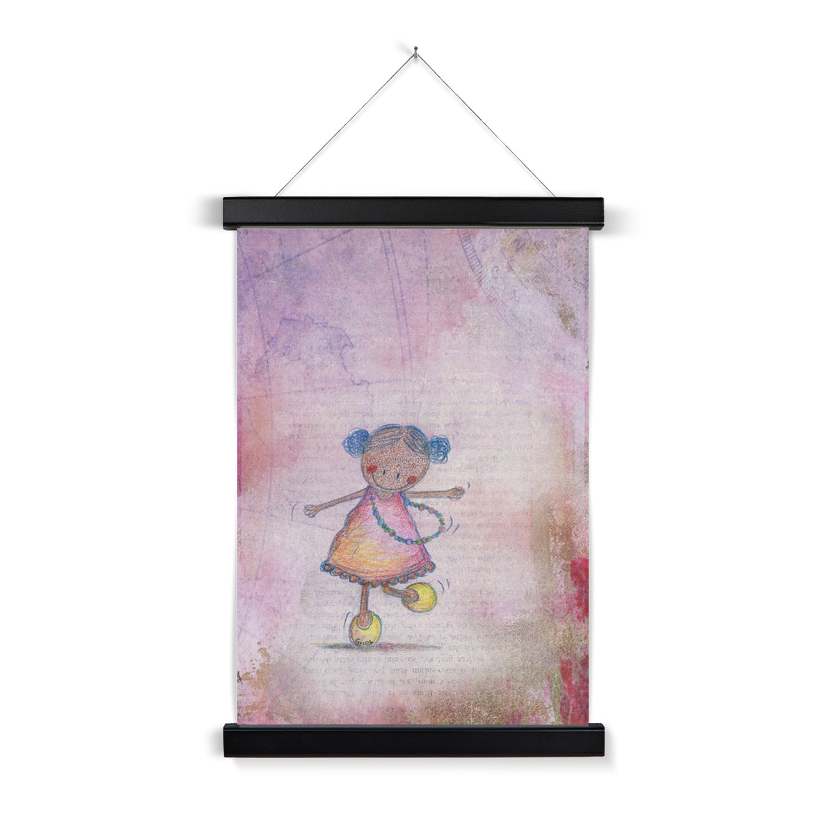 Pink cloud dance Fine Art Print with Hanger