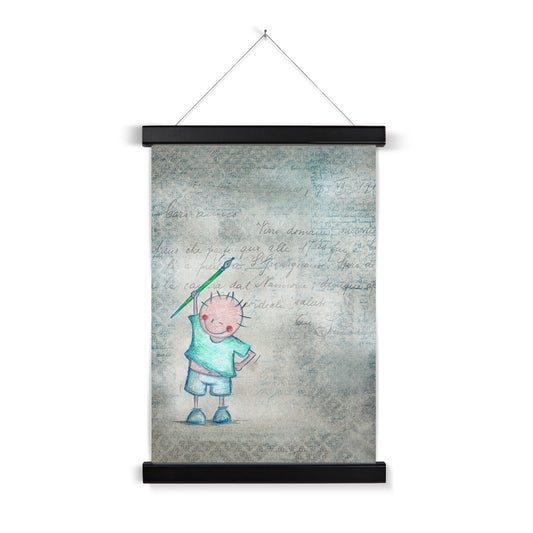 P.S. Fine Art Print with Hanger