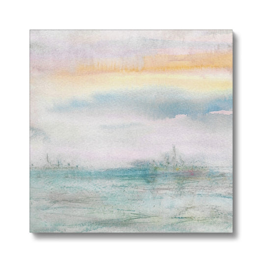 Evening Sky (groter vierkant) Eco Canvas