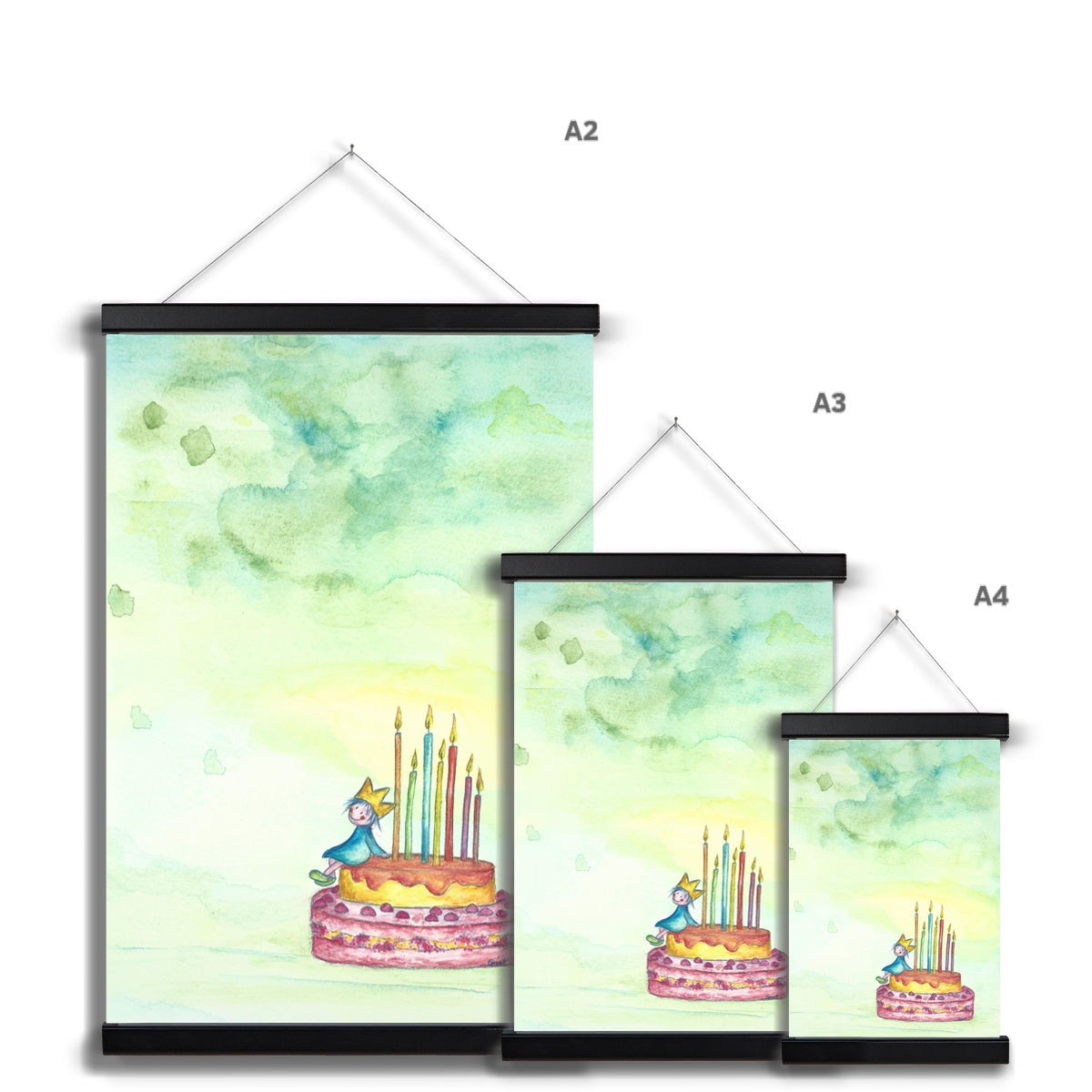 Celebration Fine Art Print with Hanger