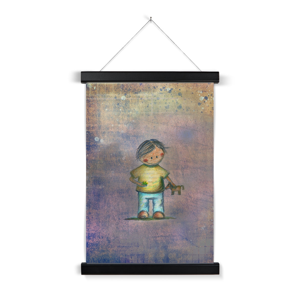 Little friend Fine Art Print with Hanger