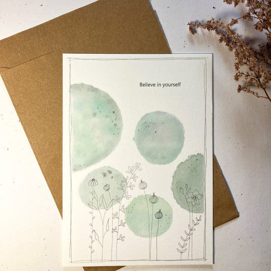 Single Greeting Card with envelope (Copy)