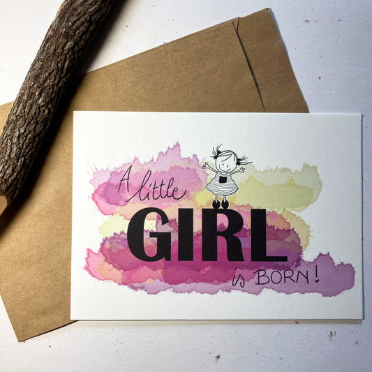 Single Greeting Card with envelope