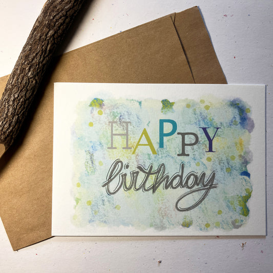 Single Greeting Card with envelope