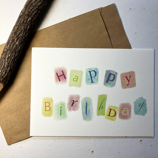 Single Greeting Card with envelope