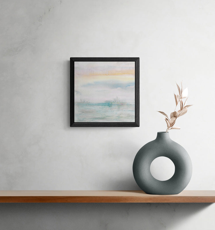 V Evening Sky (groter) bis Canvas