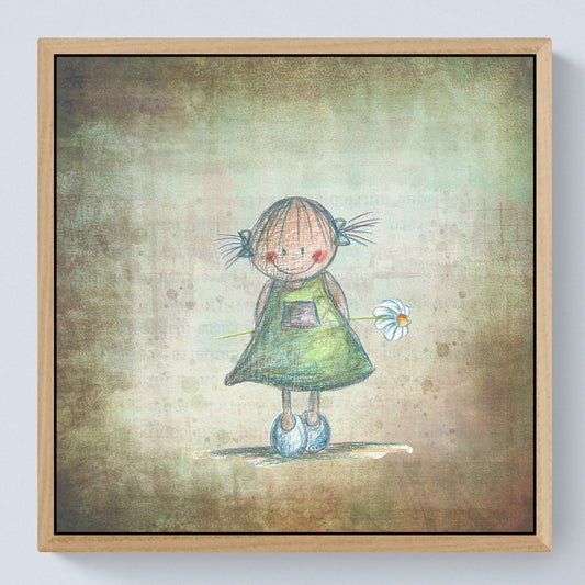 Flower girl - Eco Canvas