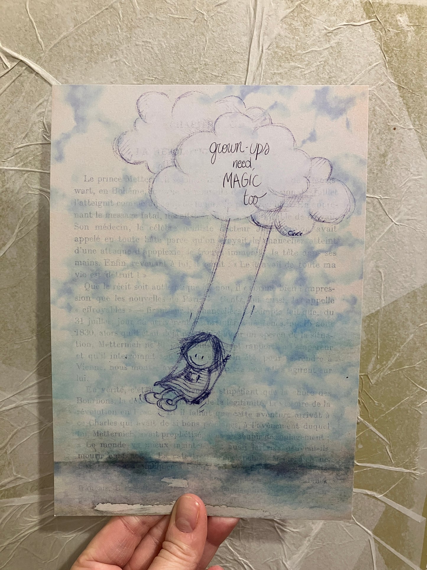 A5 Print - Grown-ups need magic too