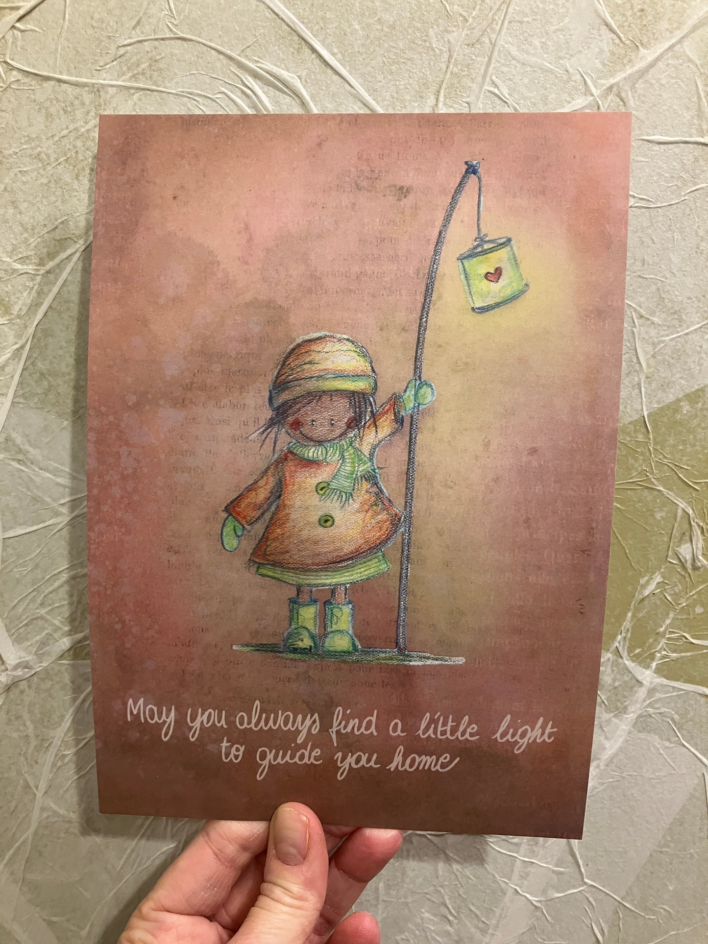A5 Print - May you always find a little light...