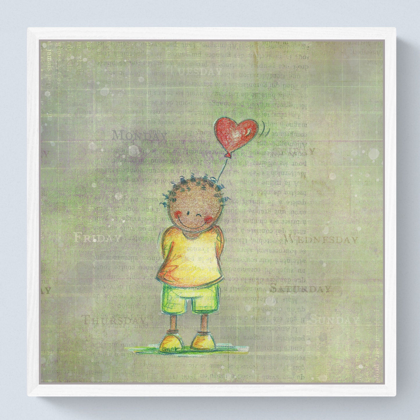 Kindness - Eco Framed Canvas