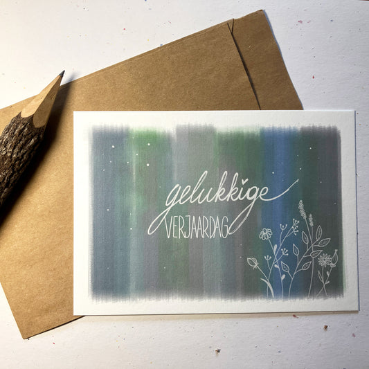 Single Greeting Card with envelope