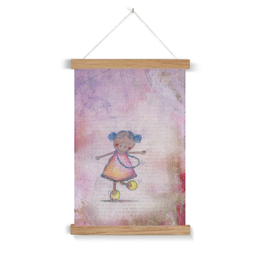 Pink cloud dance Fine Art Print with Hanger