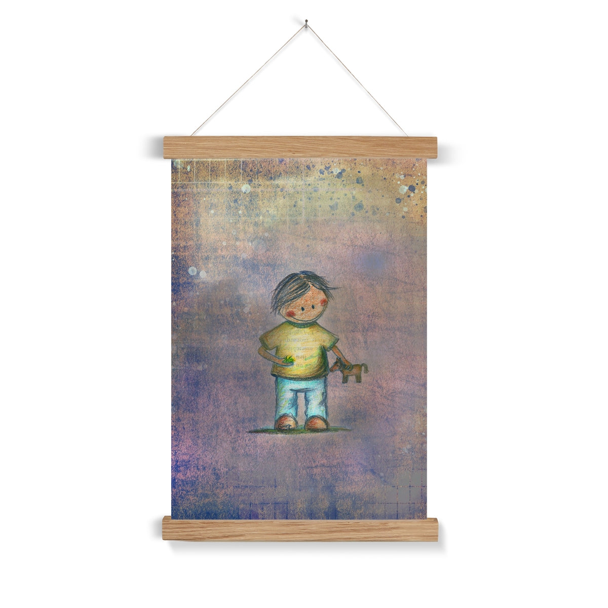 Little friend Fine Art Print with Hanger